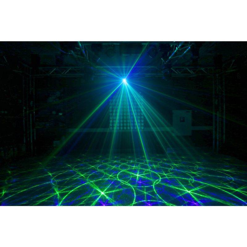 Laser podwójny RGB z GOBO BeamZ Anthe II 
