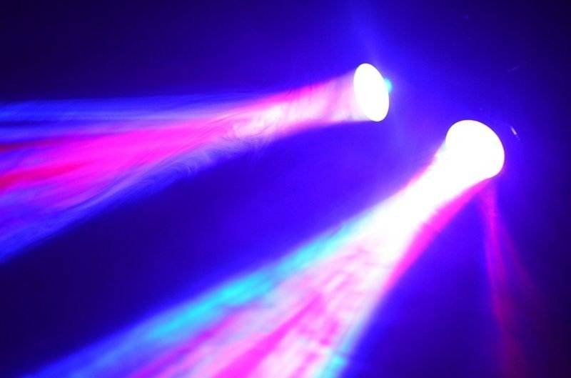 Podwójny efekt świetlny LED RGBW  BeamZ Nomia