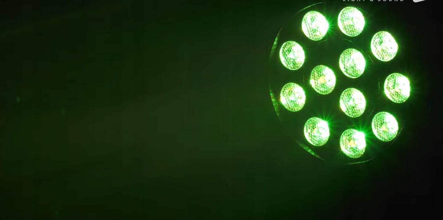 Reflektor LED Ibiza PAR-MINI-RGBW